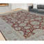 Tapis rouge noué à la main de haute qualité