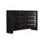 Commode double 8 tiroirs l 58,51 "