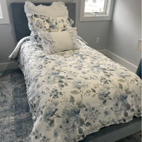 Chloe Cottage Blue Comforter Set