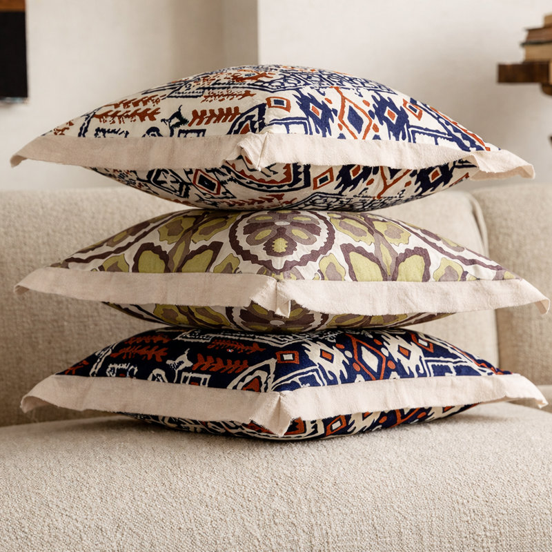 Coussin décoratif beige 18 po x 18 po, Beige