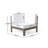 Outdoor Wooden Sectional Set With Cushions