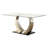 Bagdai 6 - Person Pedestal Base Dining Set