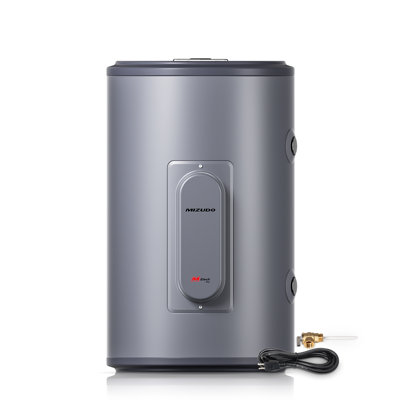 Chauffe-eau électrique à réservoir court 10 gallons avec soupape en T et P, 1500 W 120 V, raccord d'eau 3/4 po Npt
