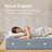 LIFEMENT Full Size Mattress, 6 Inch Full Mattress, Basic Graphite Cooling Memory Foam Mattress in a Box, Pressure Relief with Medium Firm Support, CertiPUR-US Certified, 75''L x 54''W-129397633-129397629