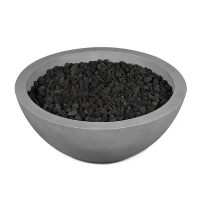 Eldora Round Concrete Fire Pit by Jensen Co
