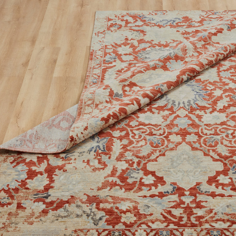 Tapis en laine tissé à la machine Josilyn, Rectangle 12 pi x 15 pi