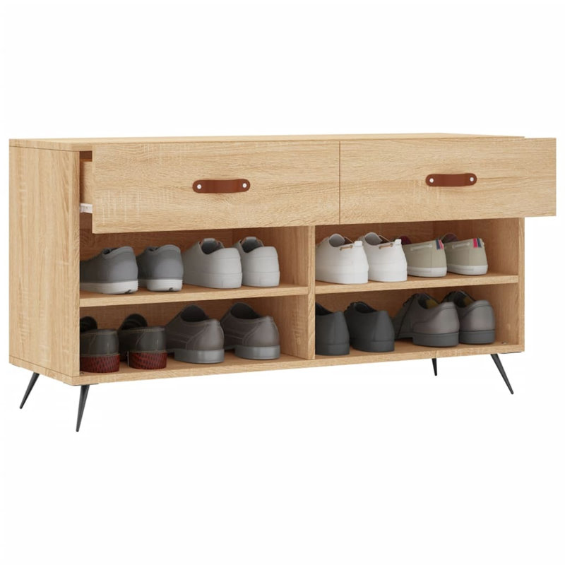 Khris Storage Bench, Sonoma Oak