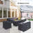 Alturas Standalone Outdoor Furniture Covers For 5 Piece Seating Group