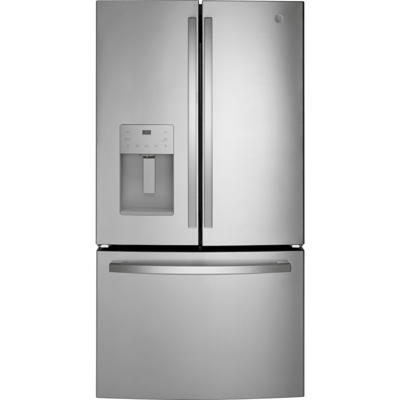 French Door Refrigerator 25.5 cu.ft, Stainless Steel 