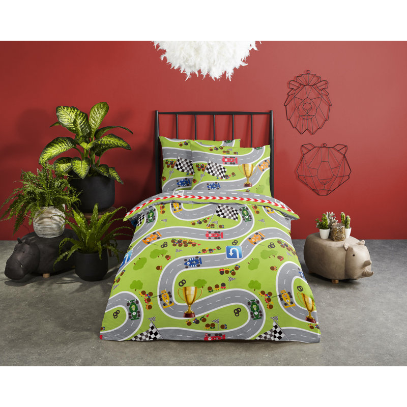 Geometric Shapes Duvet Cover Set with Pillowcases