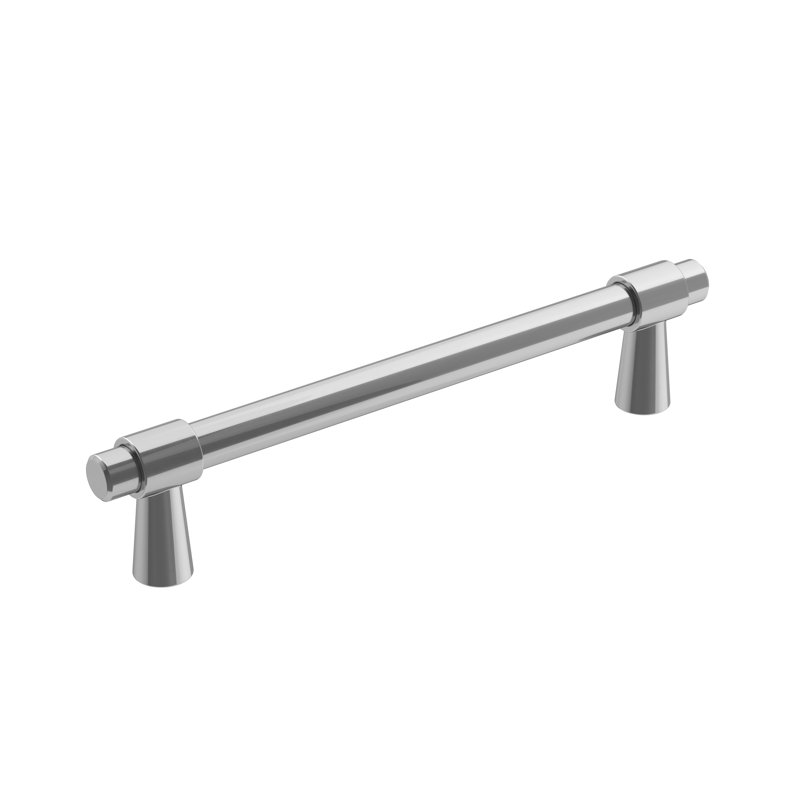 Poignée barre Destine, Chrome poli, 5 1/16"