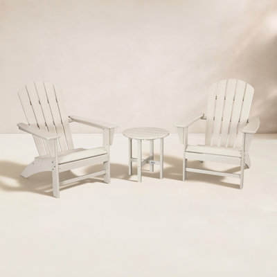 POLYWOOD® Nautical 2-Person Patio Seating Group