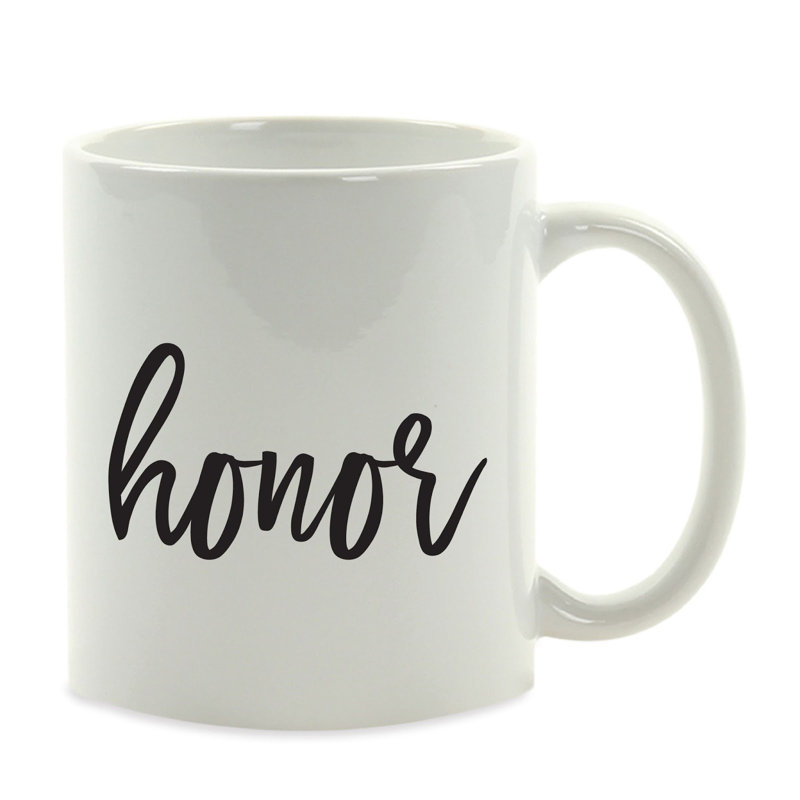 Grande tasse à café en céramique Alborz Calligraphy