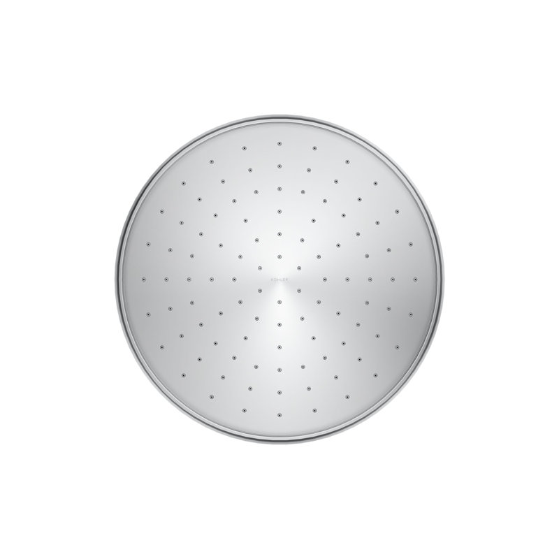 Rain Fixed Shower Head, Polished Chrome