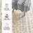 Paint Chip Natural Machine Printed Washable Rug-92286800