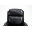 Fauteuil inclinable bleu en similicuir-2008930388