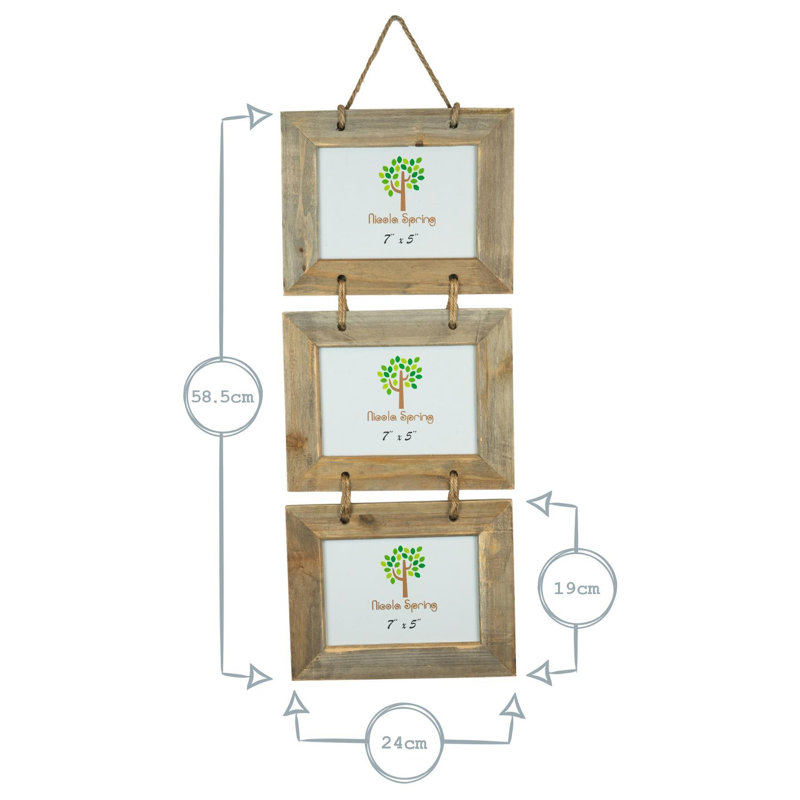 Brown Collage Picture Frame