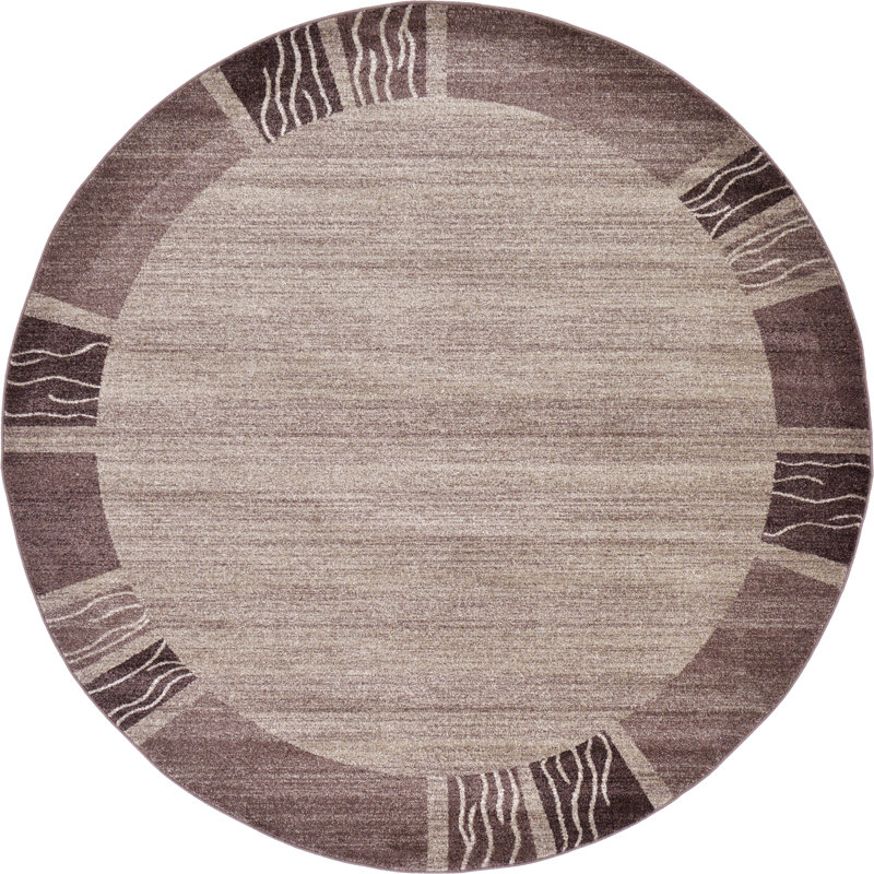 Cante Geometric Indoor Rug, Round 6'1"