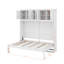 Lit escamotable avec armoires supérieures Murphy-2122446845-2122446844