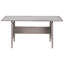 Vici Rectangular Metal Outdoor Dining Table , 80cm cm W 145cm cm D