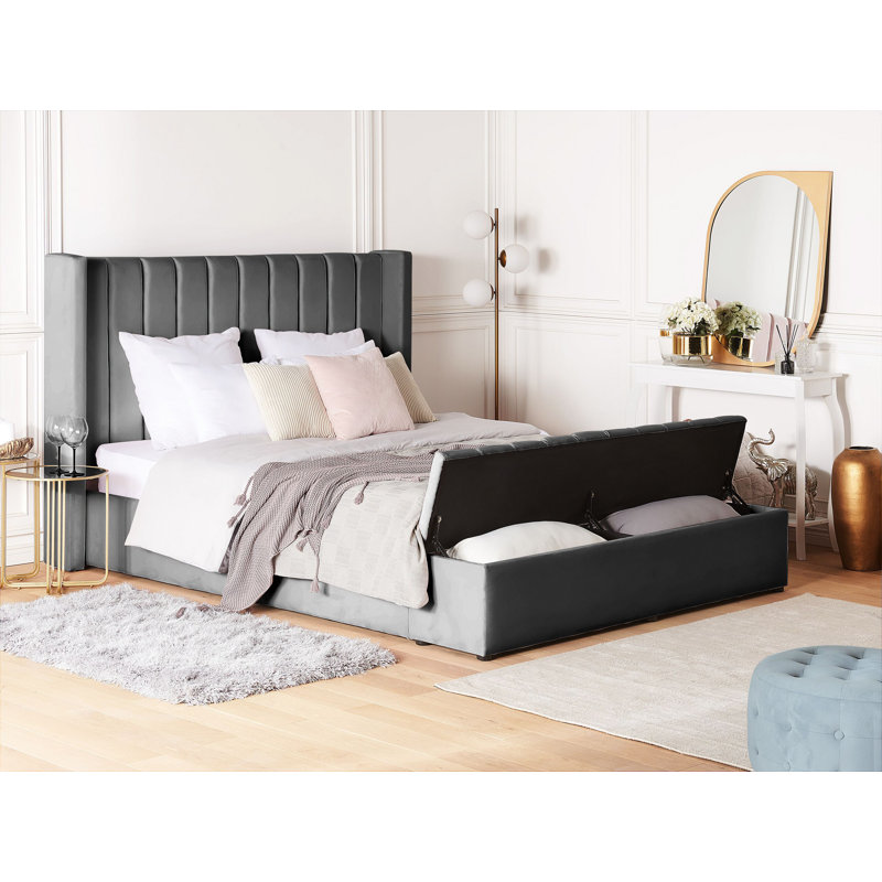 Ahilan Upholstered Storage Bed, Super King