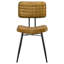 Chaise d'appoint en cuir Minerva