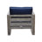 Asther Teak Outdoor Lounge Chair , Sunbrella® Cushions Included