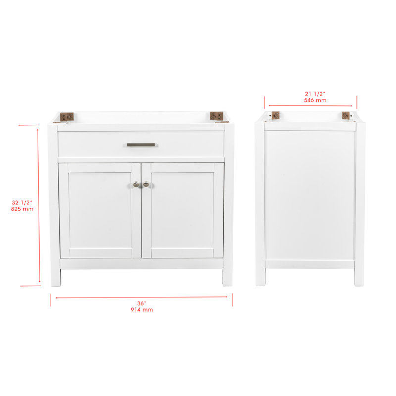 Base de meuble-lavabo 36 po Roseville