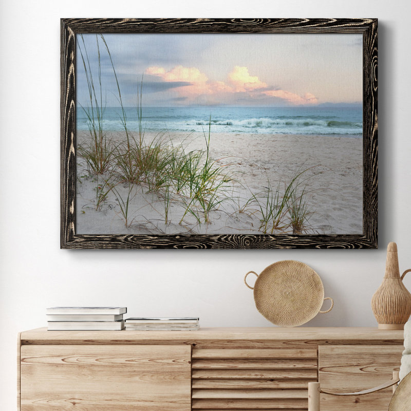 Beach Driftwood - reproduction de photo sur toile, Noir, H 37,5 po x l 27,5 po x P 1,5 po
