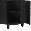 Buffet en placage de bois massif pour le rangement du couloir-273585352