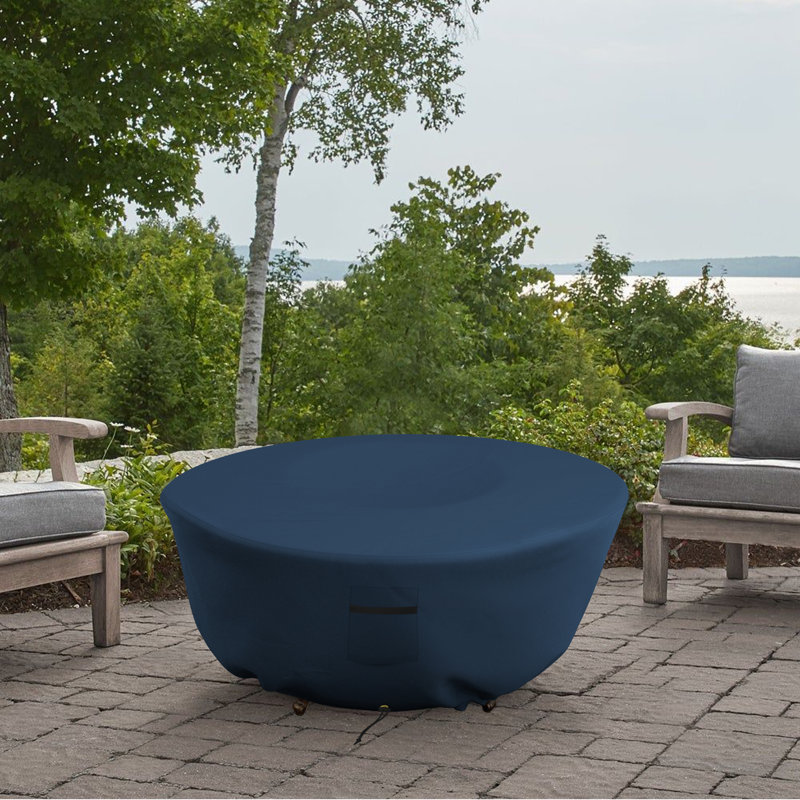 Outdoor Cover, 30.5cm H x 76.2cm W x 76.2cm D, Blue