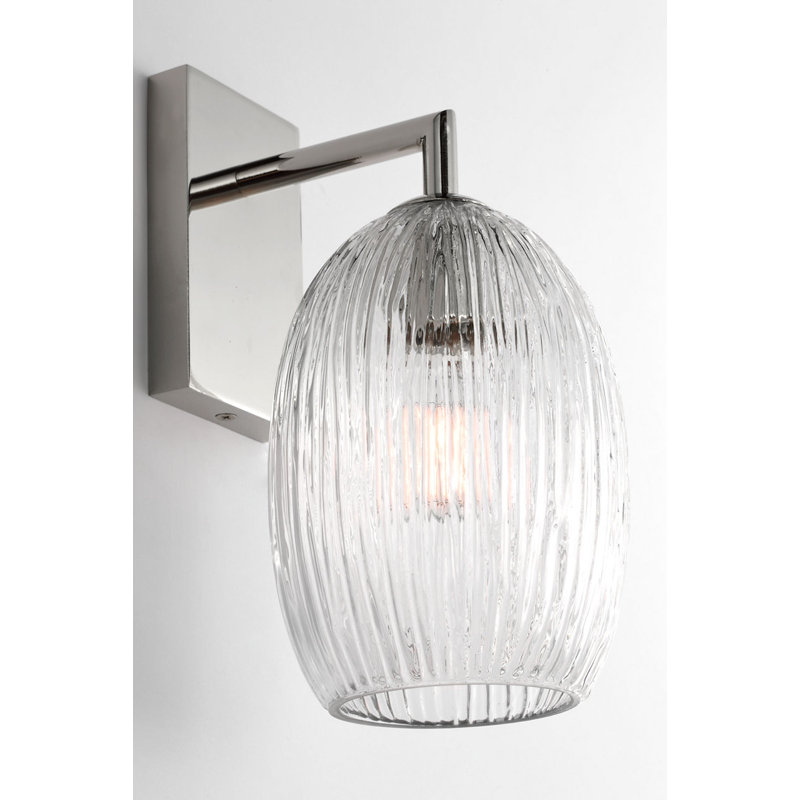 Serafina 10 Sconce, Polished Nickel