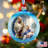 3.5'' Glass Holiday Shaped Ornament