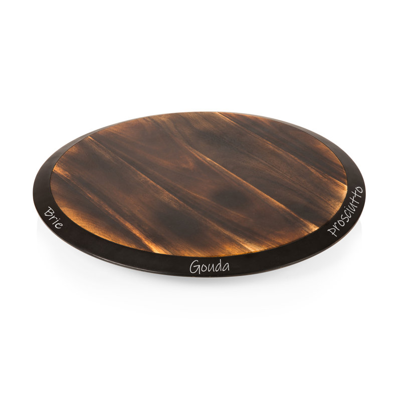 Plateau tournant en bois Lazy Susan