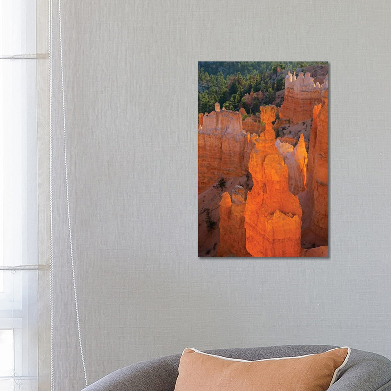 Utah, Bryce Canyon National Park Thor'S Hammer by Jamie & Judy Wild - Wrapped Canvas Print