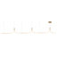 Thread 15-ft Gold dimmable LED Linear Pendant-854903476-854903474