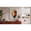 Lion in Profile Modern - Wrapped Canvas-56414977-56414986