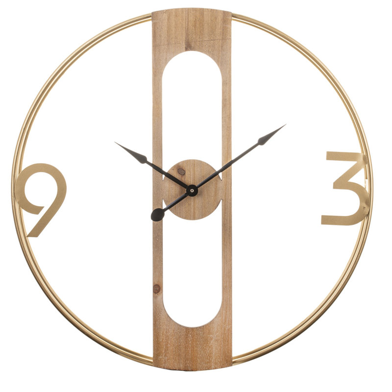 Almeeta Metal Wall Clock