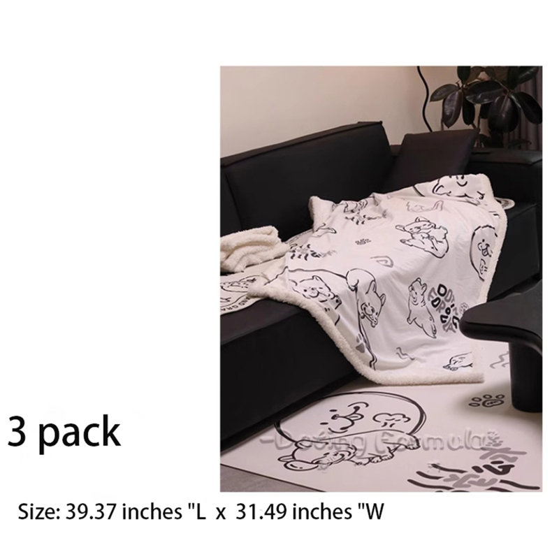 Flannel Dog Blankets
