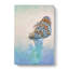 Butterfly Perched upon a Flower in Abstract - Wrapped Canvas-55314878