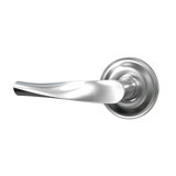 Bravura 935-0 Meridian Passage Lever on Traditional Round Rose in Satin Nickel - RH