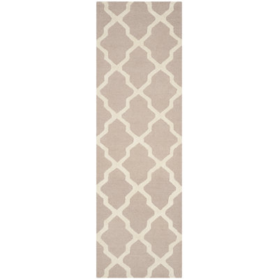 Darbonne Geometric Wool Hand Woven Area Rug