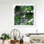 «Botanical Green Leaves Floral», impression encadrée-68785287-68785290