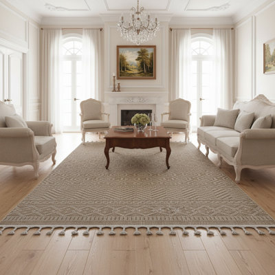 Tapis d'intérieur / extérieur à motif géométrique Gocha Collection Guros