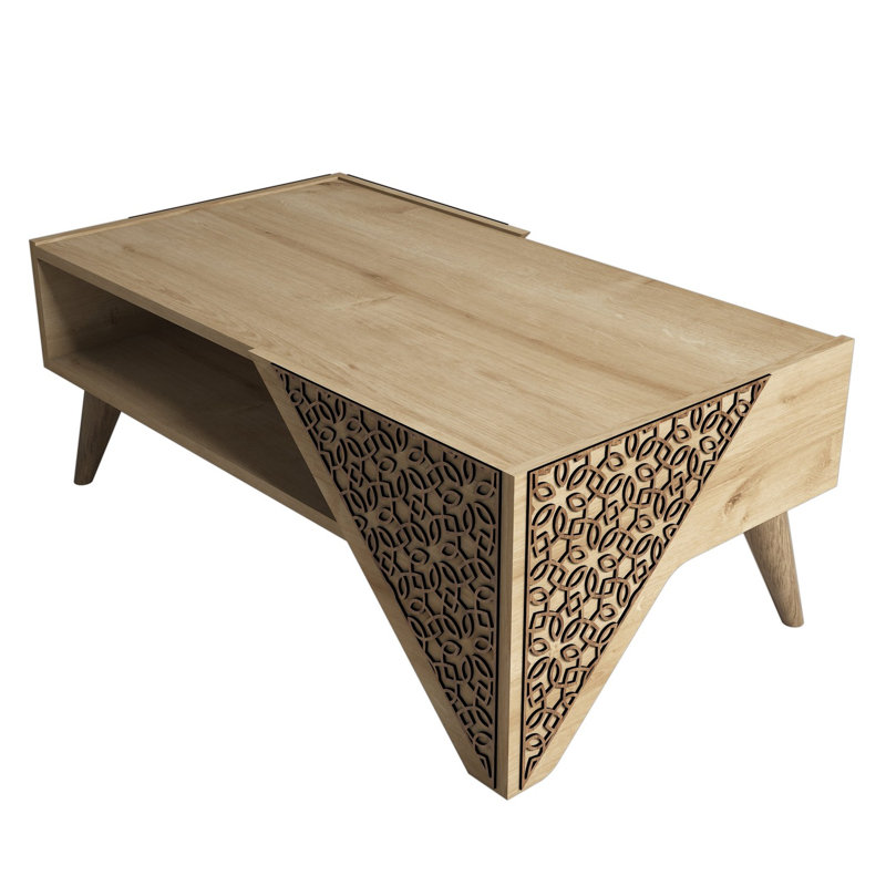 Nell 4 Legs Coffee Table with Storage