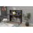 Traudel Writing Desk With Wall Shelf-364648060
