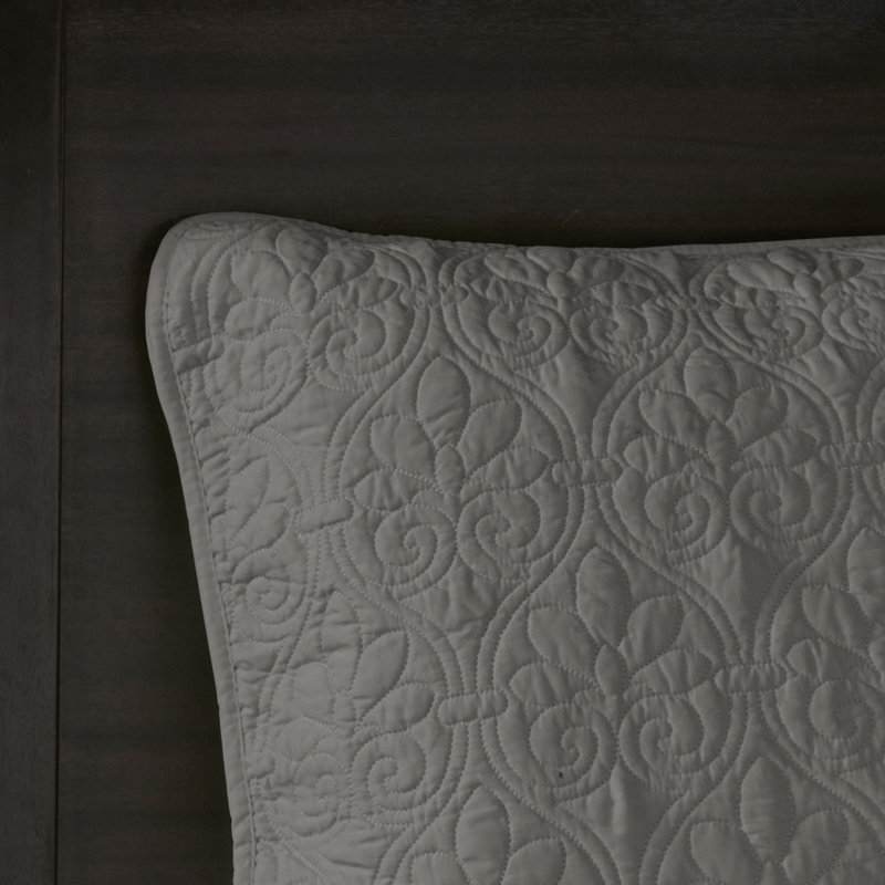 Comfortable Cotton Bedding Sets, Dark Grey, Oversized King For Home