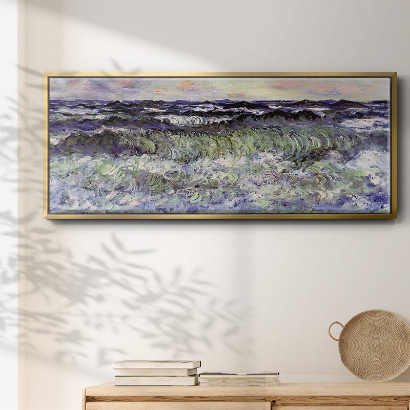 Sea Study, 1881- Framed Canvas