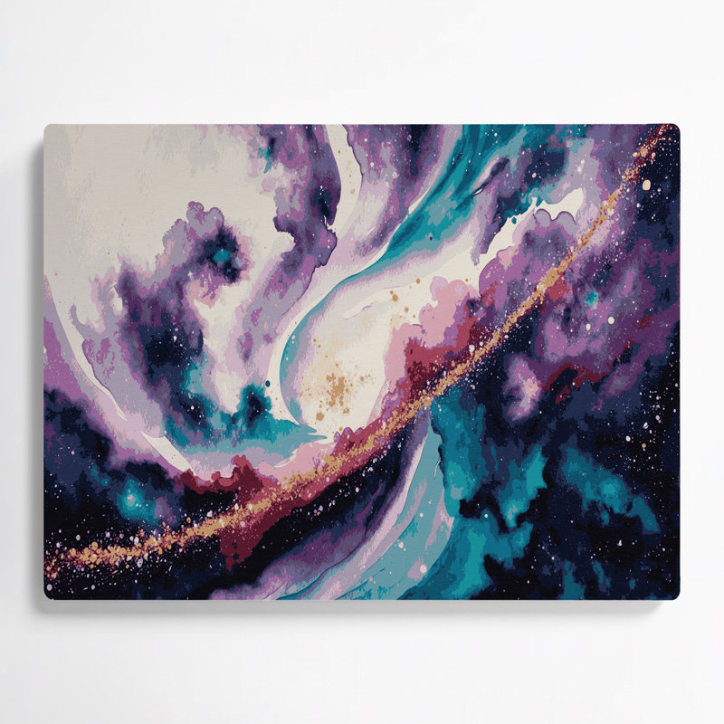 Art mural en métal beige, 24" H x 36" W x 0.05" D