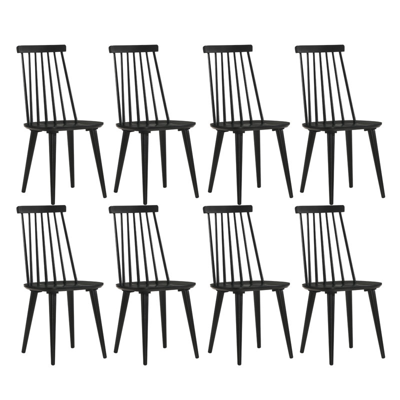 Chaise en bois massif Devonya, 8
